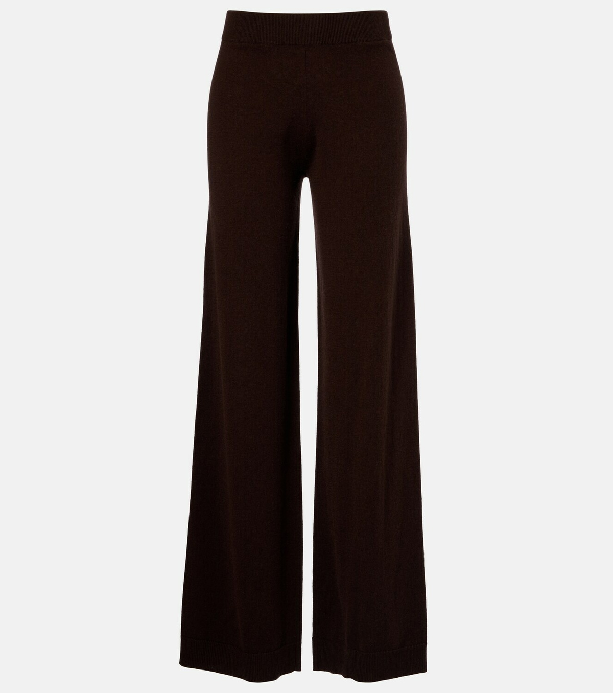Jardin des Orangers Wool and cashmere wide-leg pants
