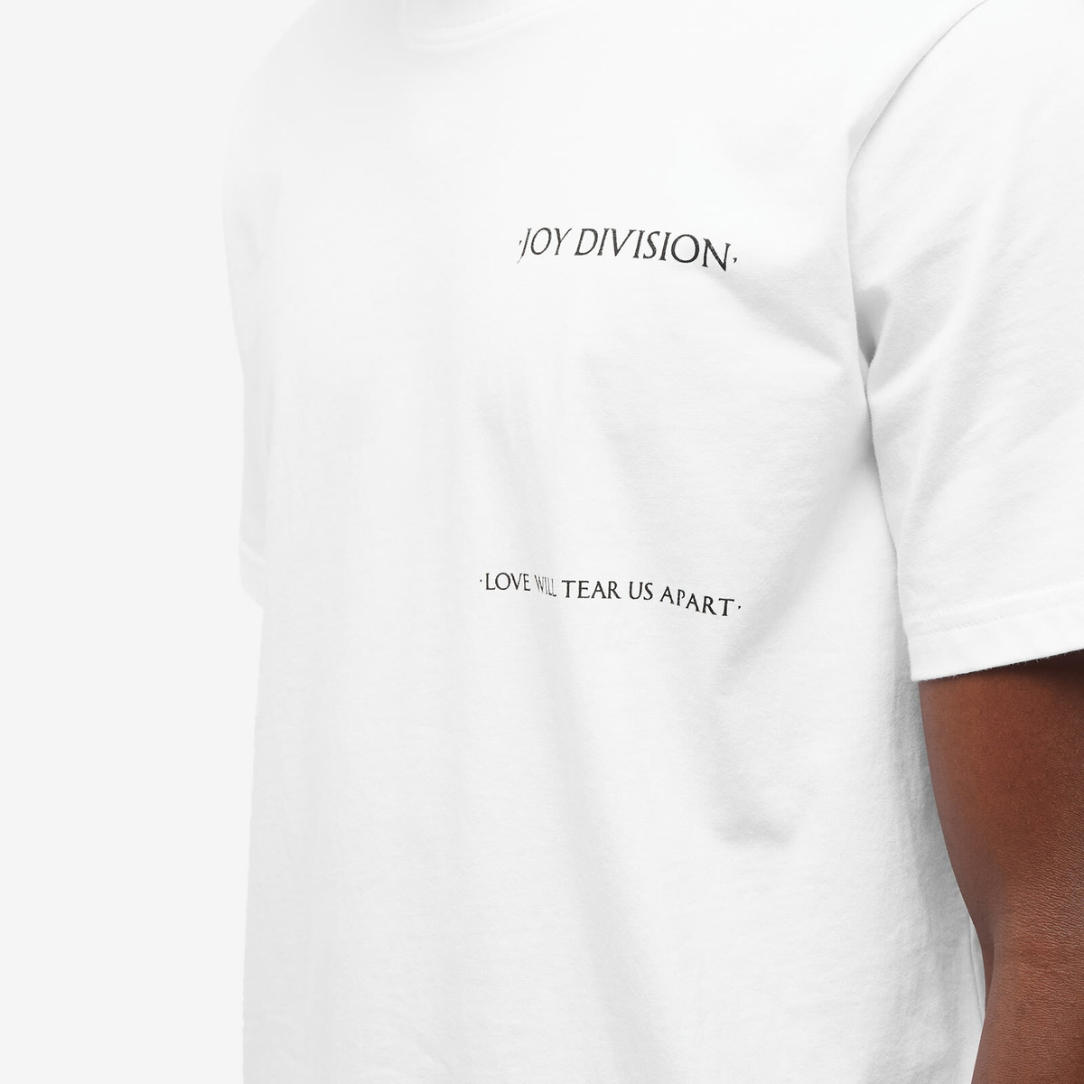 Neuw Denim Men's Joy Division Love Band T-Shirt in White