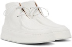 Marsèll White Cassapana Boots