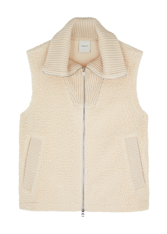 Photo: Varley Aspen Fleece Gilet Cream