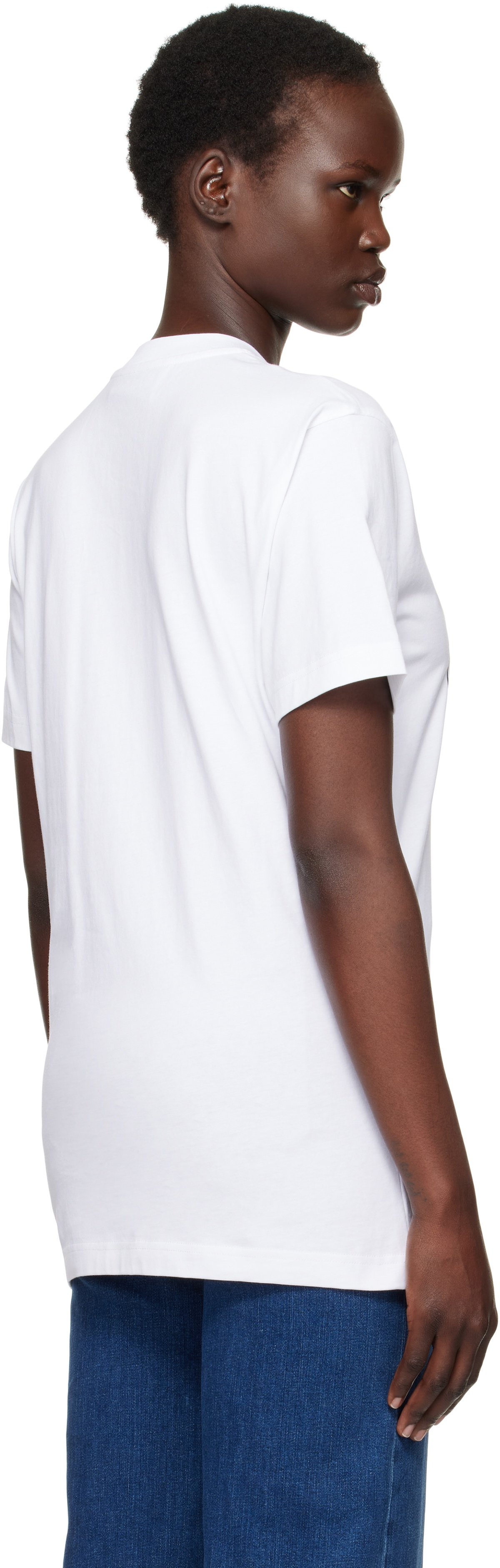 Moschino White Smiley T-shirt