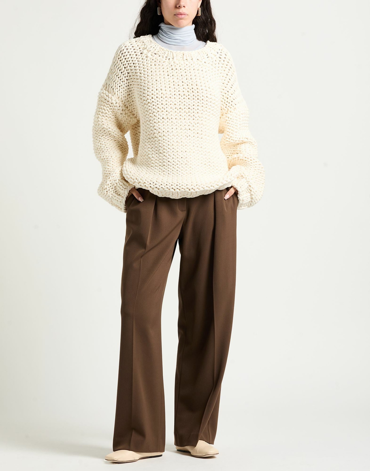 Koché Womens Sweater Cream