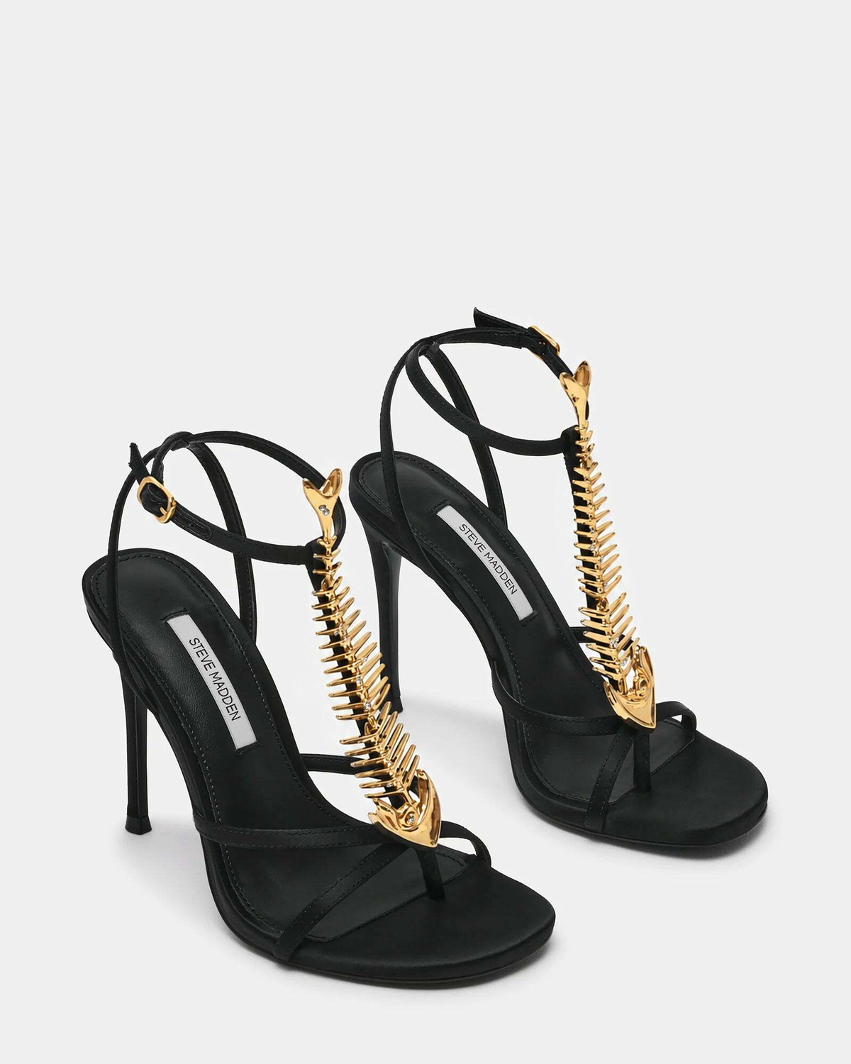 Steve Madden Pescado Heels in Black