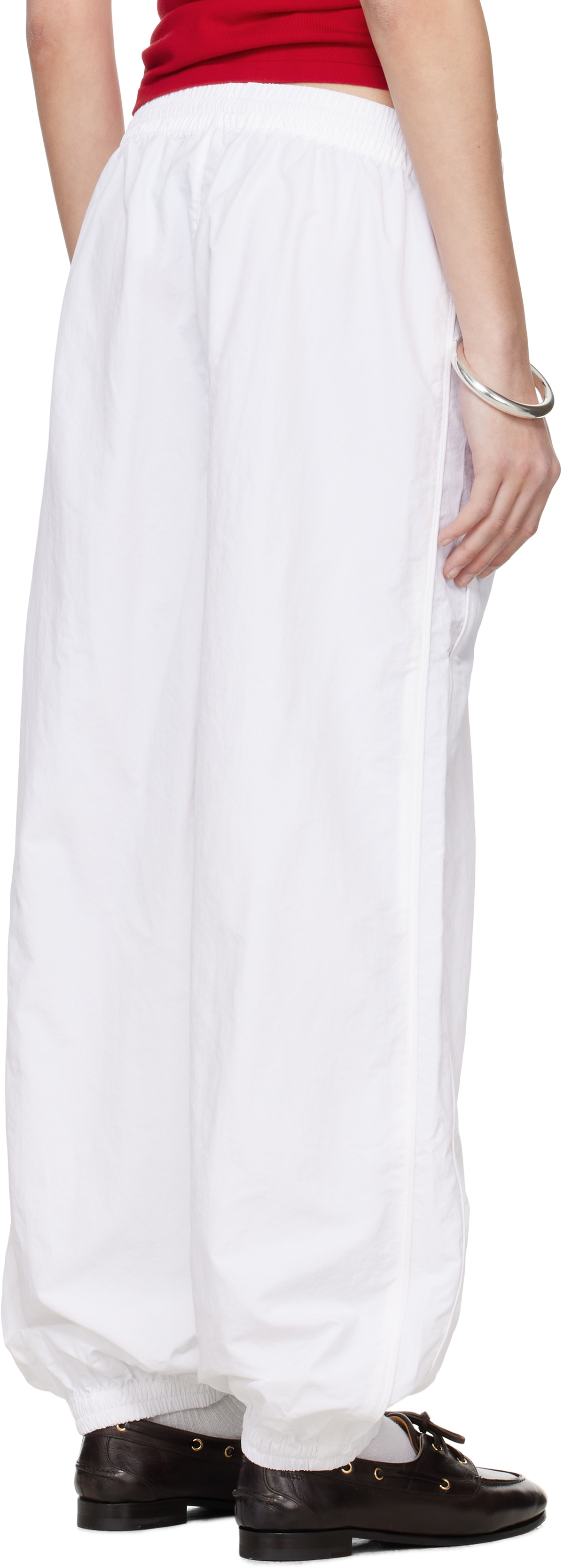 WILLY CHAVARRIA White Bad Boy Track Pants