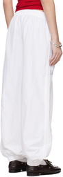 WILLY CHAVARRIA White Bad Boy Track Pants
