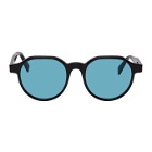 Super Black and Blue Noto Sunglasses