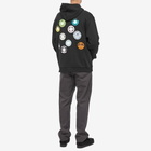 Fred Perry x Raf Simons Patch Popover Hoody in Black