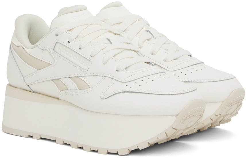 Reebok Classics Off-White Classic Leather Triple Lift Sneakers