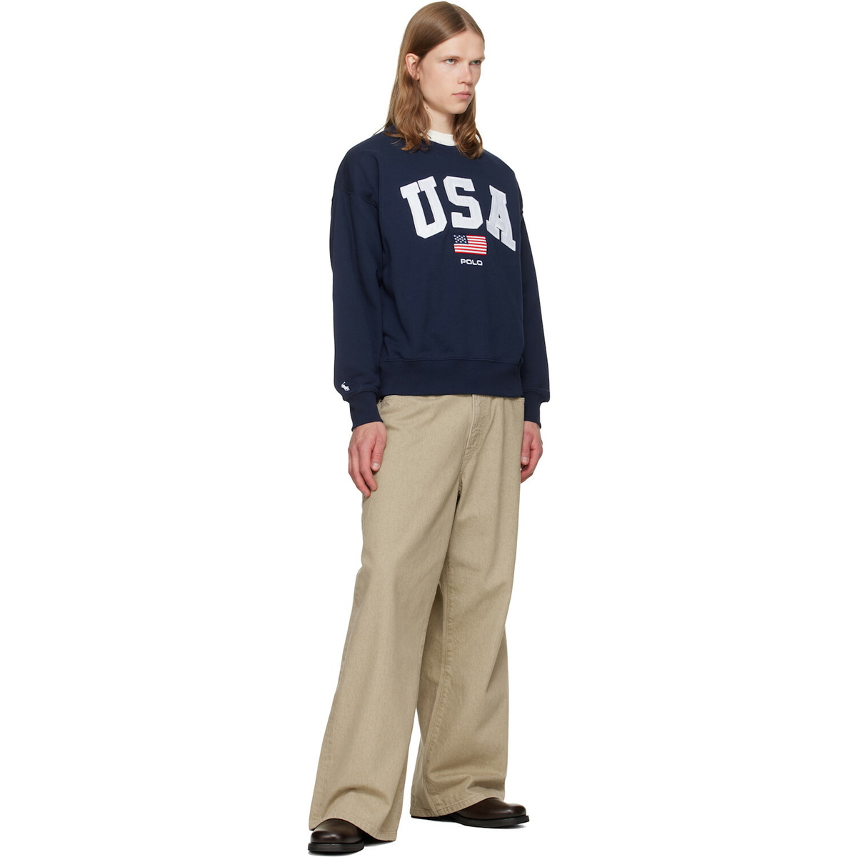 Polo Ralph Lauren Navy Sport Fleece Sweatshirt