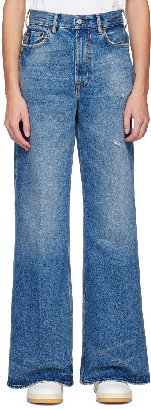 Acne Studios Blue Relaxed-Fit 2022 Jeans Acne Studios