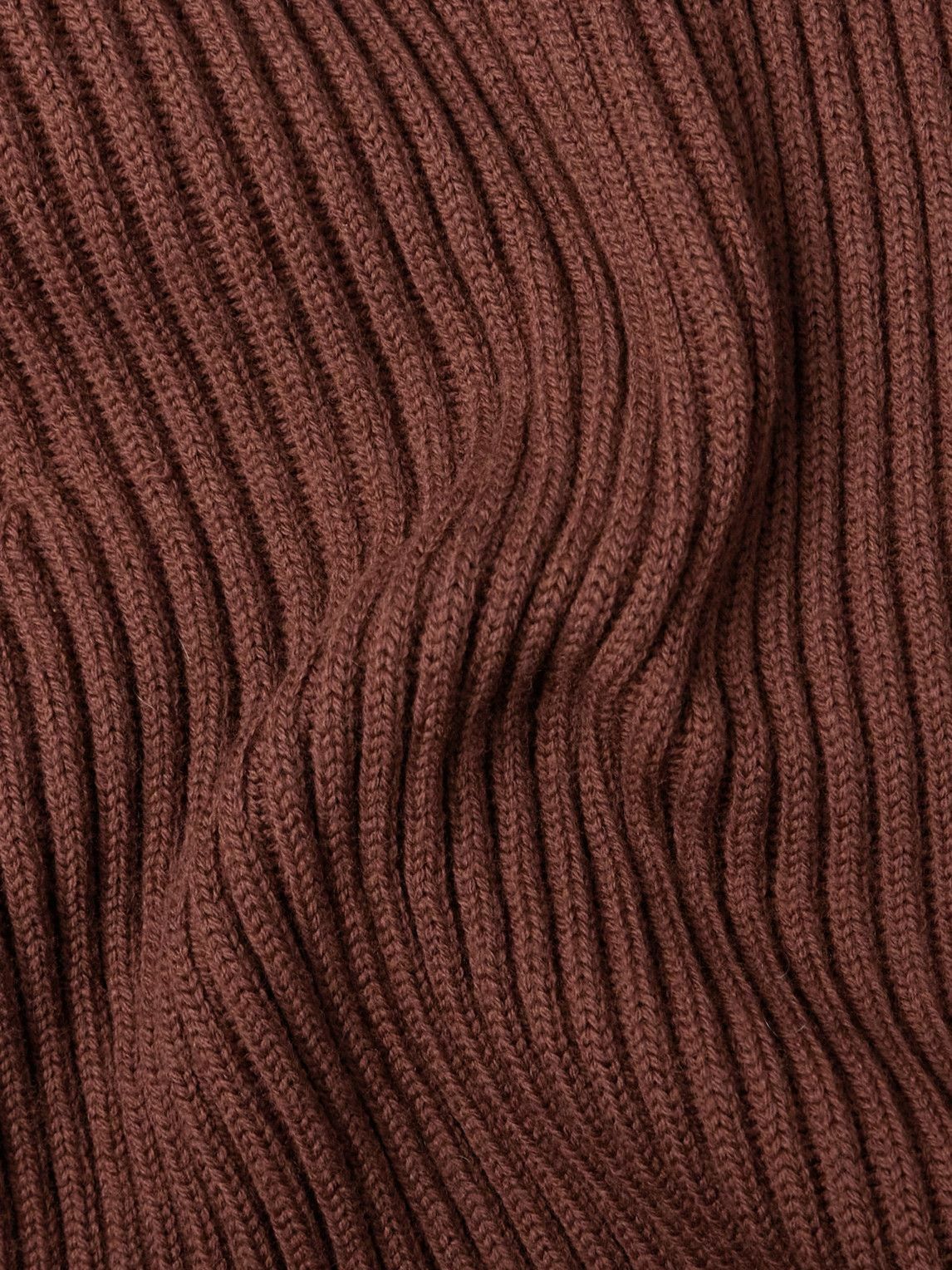 Stone Island - Logo-Appliquéd Ribbed Wool Half-Zip Sweater Stone Island - Logo-Appliquéd Ribbed Wool Half-Zip Sweater