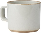 Hasami Porcelain Grey HPM019 Mug, 11 oz