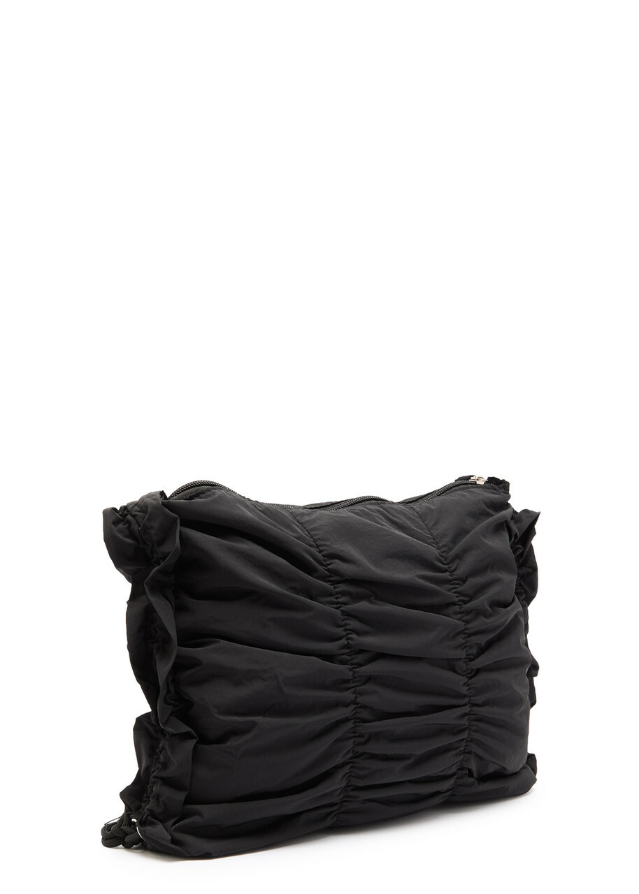 Damson Madder Riched Shell Shoulder bag - Black - One Size