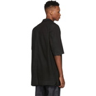 Rick Owens Drkshdw Black Denim Magnum Shirt