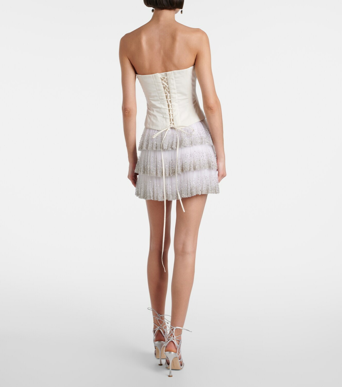 Clio Peppiatt Evie beaded corset