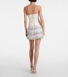 Clio Peppiatt Evie beaded corset