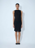 RIER Sleeveless Mesh Midi Dress