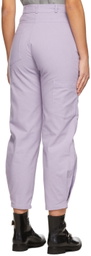Kika Vargas Purple Ella Trousers
