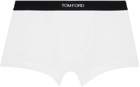 TOM FORD White Classic Fit Boxer Briefs