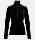 Goldbergh Radient half-zip velvet ski top