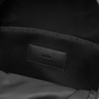 AMI Men's Heart Logo Backpack in Black