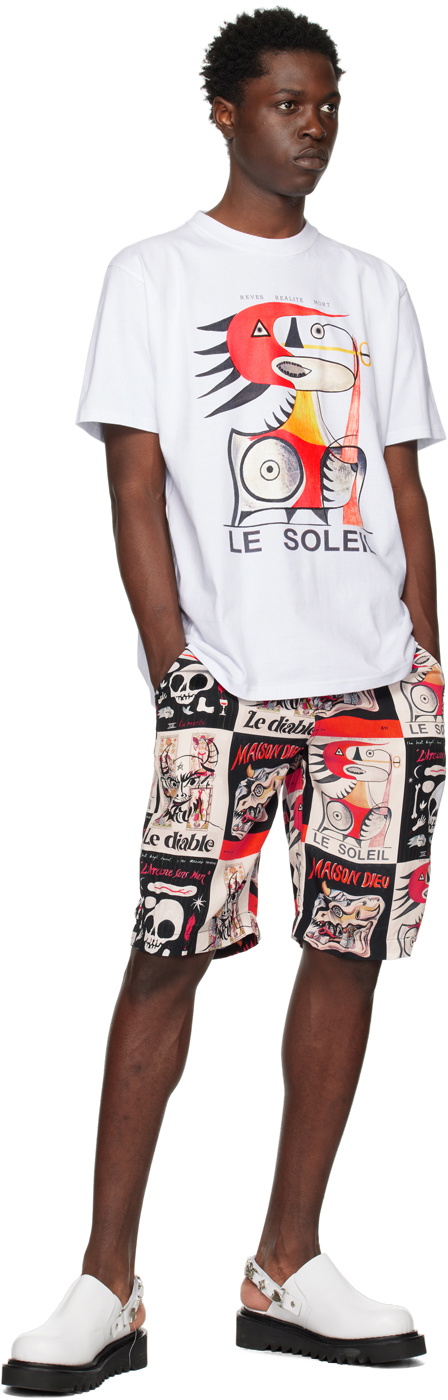 Endless Joy White 'Le Soliel' T-Shirt