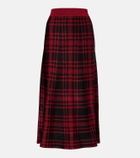 Polo Ralph Lauren Plaid midi skirt