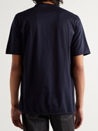 Kiton - Cotton-Jersey T-Shirt - Blue