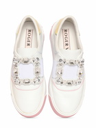 ROGER VIVIER - Very Vivier Leather Low Top Sneakers