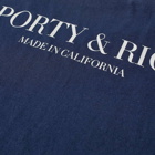 Sporty & Rich Men's California T-Shirt in Navy/White