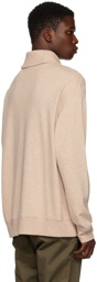 Polo Ralph Lauren Beige Shawl Collar Sweater