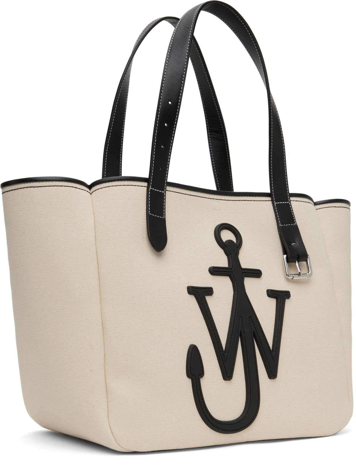JW Anderson Beige & Black Belt Tote