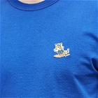 Maison Kitsuné Men's Dressed Fox Patch Classic T-Shirt in Deep Blue