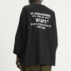WTAPS Men's Spec Long Sleeve T-Shirt in Black