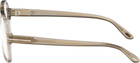 TOM FORD Brown Navigator Glasses