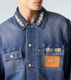 Simone Rocha Embellished denim jacket