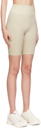 OTTI Off-White Biodegradable Nylon Sport Shorts