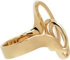 JW Anderson Gold Ribbon Ring