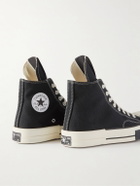 Rick Owens - Converse DRKSTAR Chuck 70 Canvas High-Top Sneakers - Black
