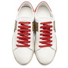 Amiri White Leopard Viper Sneakers