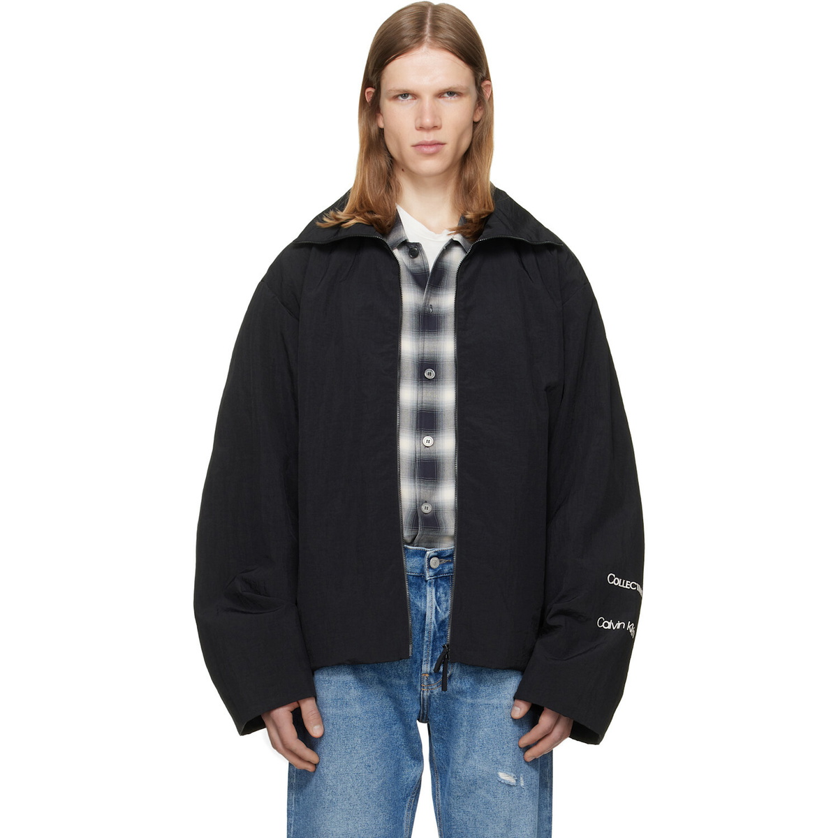 Calvin Klein Collection Black Preston Jacket