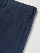 NN07 - Karl Tapered Linen Chinos - Blue