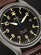 IWC Schaffhausen - Pilot's Mark XVIII Heritage Automatic 40mm Titanium and Leather Watch, Ref. No. IW327006