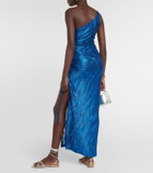 Missoni Mare Jacquard one-shoulder midi dress