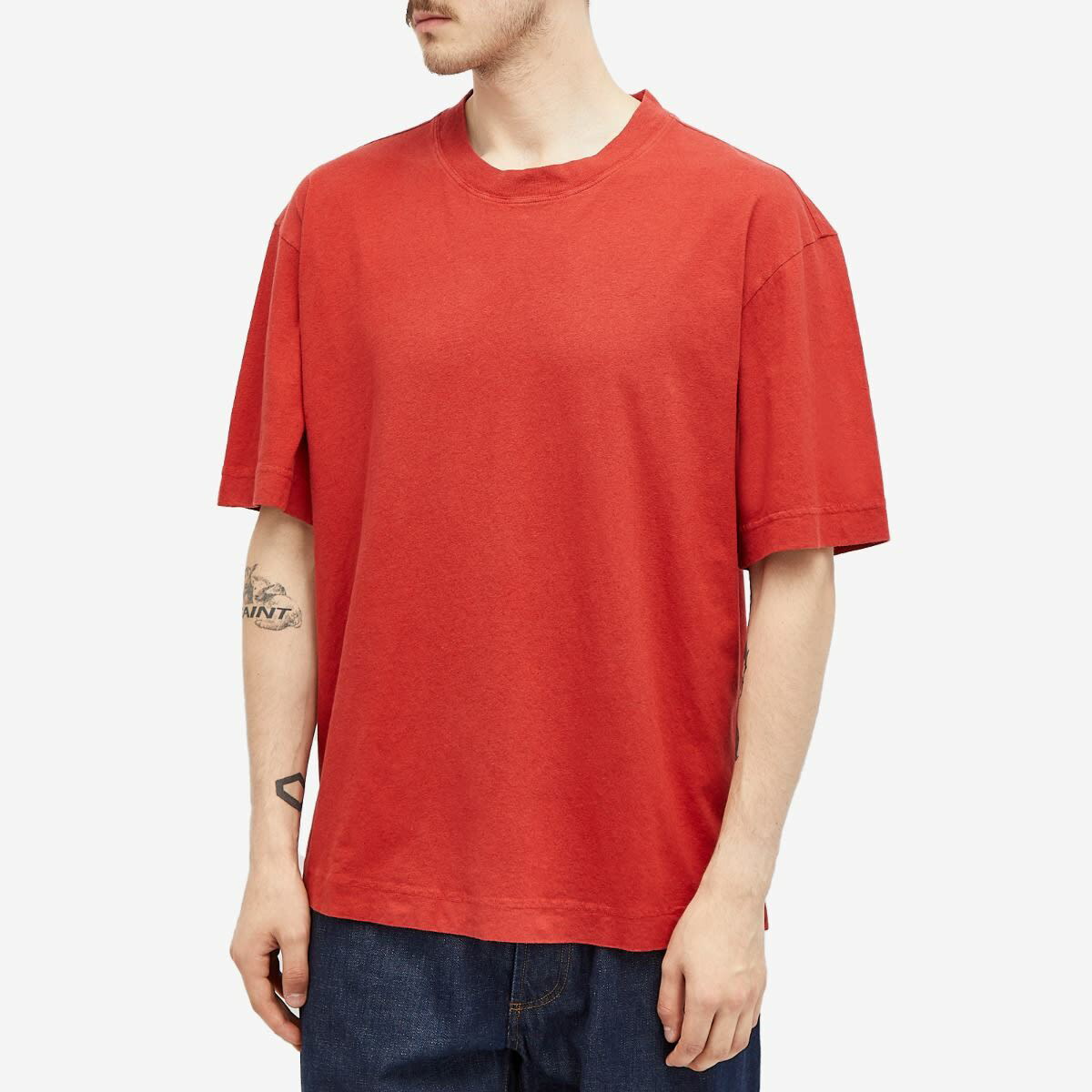 MARGARET HOWELL - Mhl 赤ボーダーTシャツ 日本製 MHL MARGARET HOWELL ボーダー ロンT カットソー - メルカリ