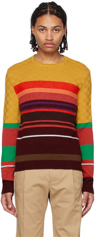 Photo: Wales Bonner Multicolor Crescendo Sweater