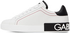 Dolce & Gabbana White Portofino Sneakers