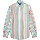 Polo Ralph Lauren Vertical Stripe Button Down Oxford Shirt