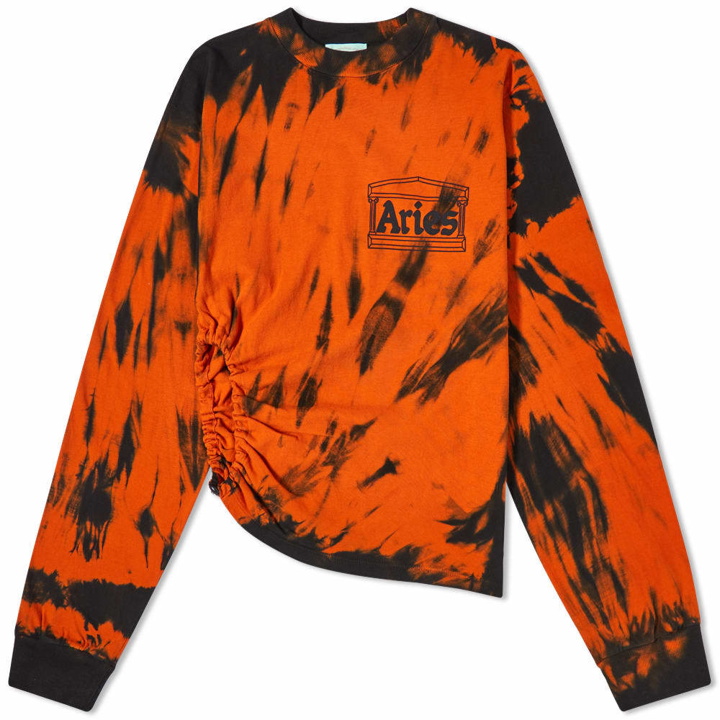 Photo: Aries Long Sleeve Tiger Dye Tech Hole Tee