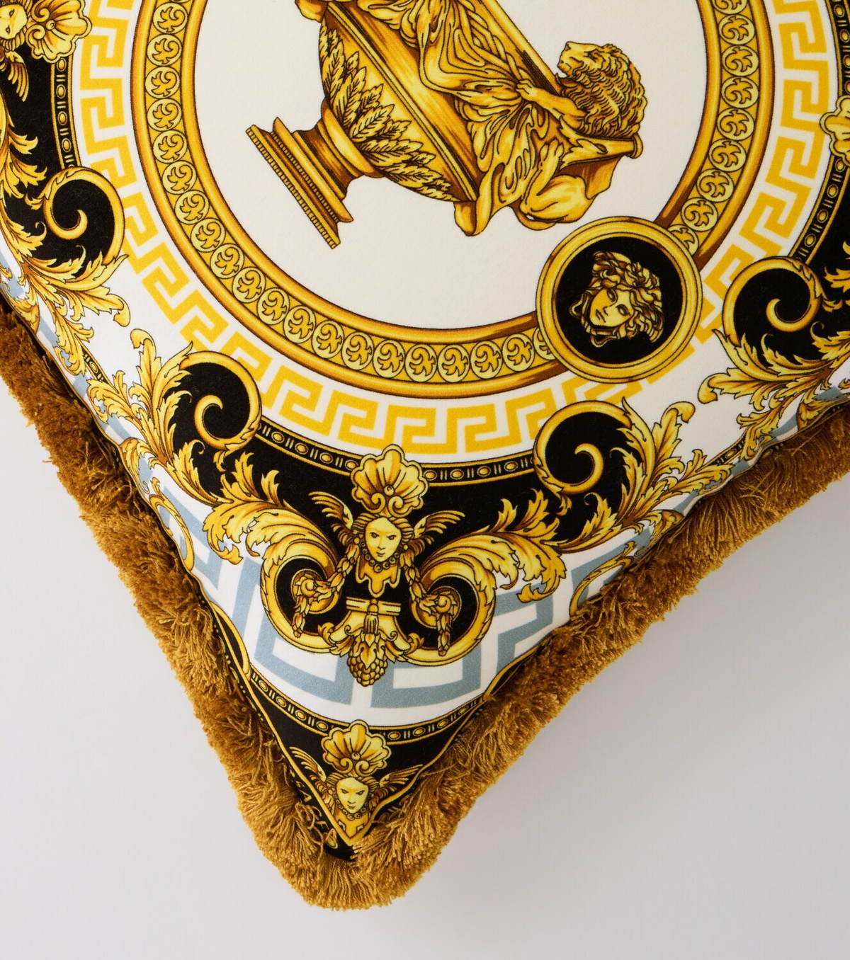 Versace Home La Coupe Des Dieux cotton cushion